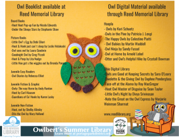 click to download the Reed Memorial Library list