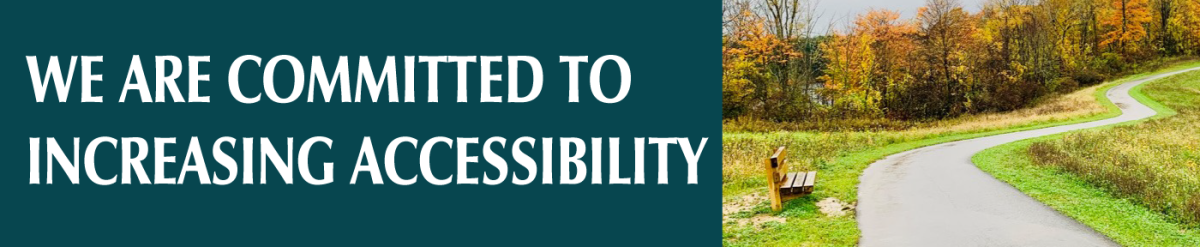 we are committed to increasing accessiblity