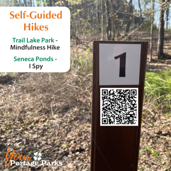 self guided hikes marker art