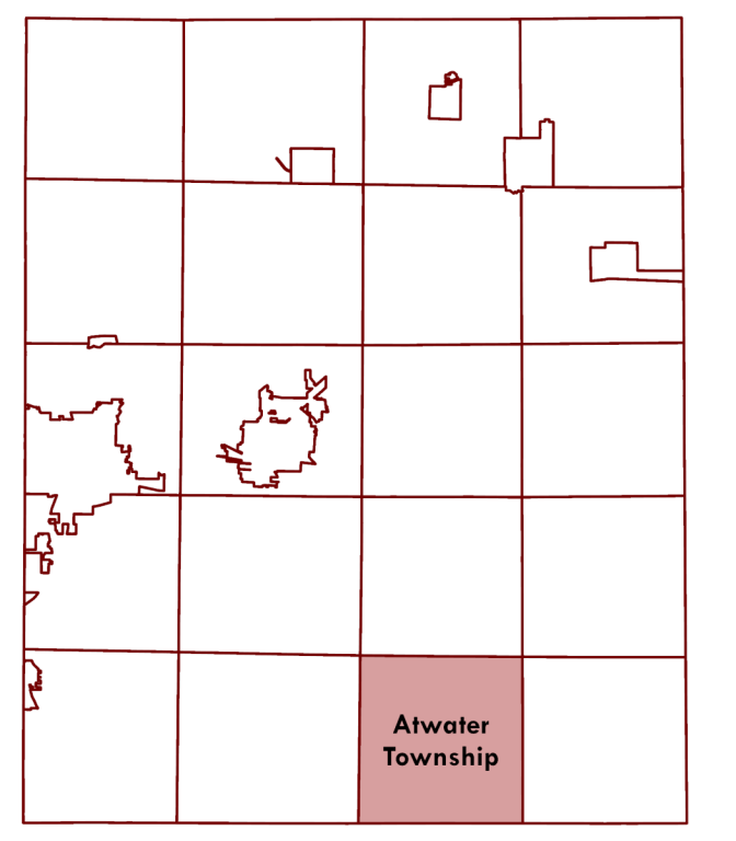 Atwater Township Location