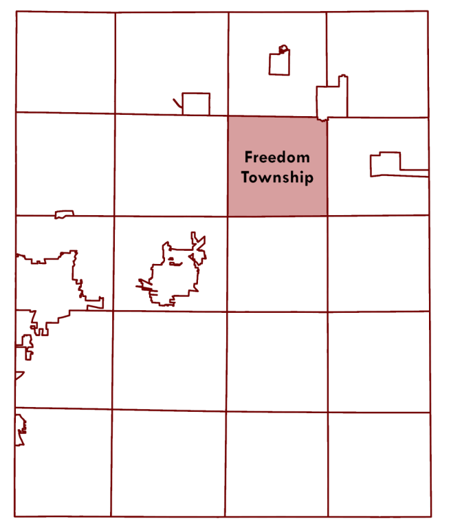 Freedom Township Location