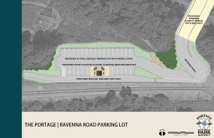 parking lot west of ravenna road