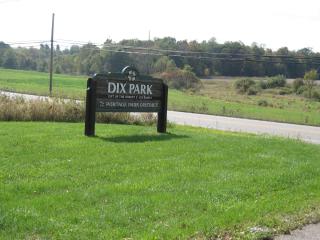 Dix Park entrance sign