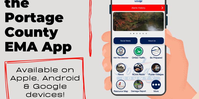 The Portage County EMA App The Portage County EMA App