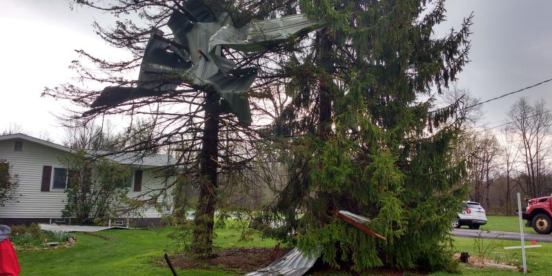 Straight Line Wind Damage, Weather Events in Portage County